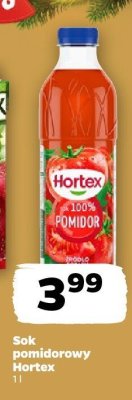 Sok pomidorowy Hortex promocja w Netto