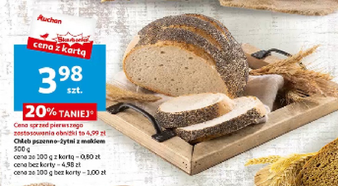 Chleb pszenno-żytni promocja