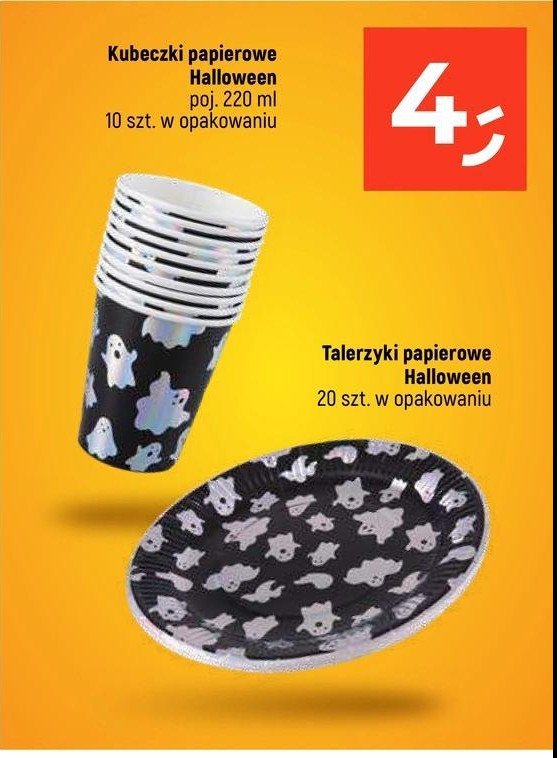 Talerze papierowe promocja