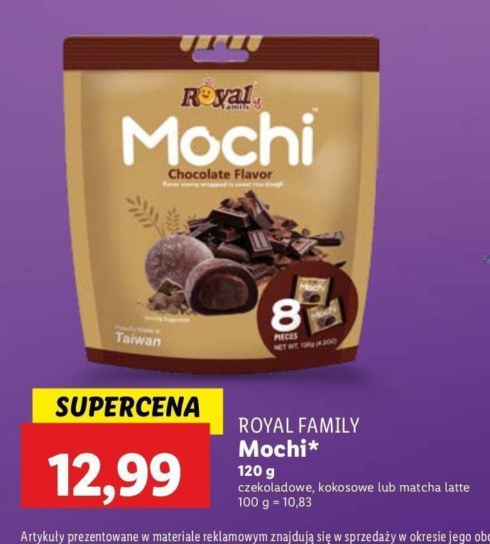 Mochi kokosowe Royal family promocja