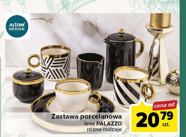 Filiżanka z podstawką palazzo Altom design promocja