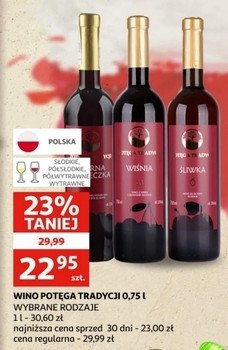 Wino POT臉GA TRADYCJI CHERRY promocja