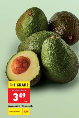 Awokado Hass 1 szt. promocja w Biedronka