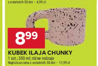 Kubek ilaja chunky 350 ml promocja w Stokrotka