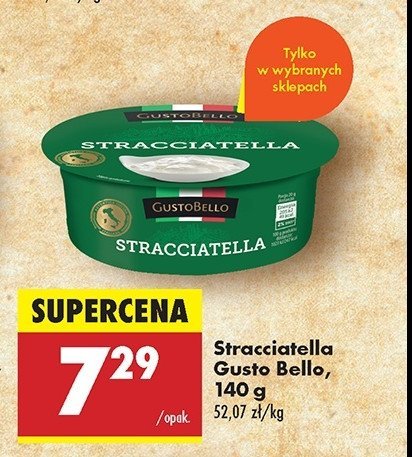 Stracciatella Gustobello promocja w Biedronka