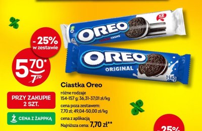 Ciastka Oreo promocja w Żabka