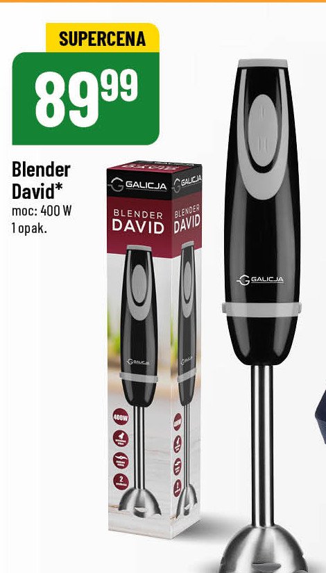 Blender david Galicja promocja
