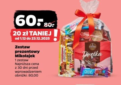 Zestaw prezentowy Mikołajek promocja w Netto