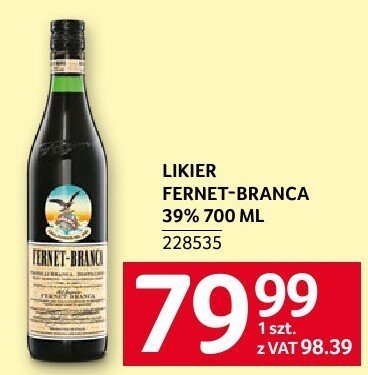 Likier promocja w Selgros