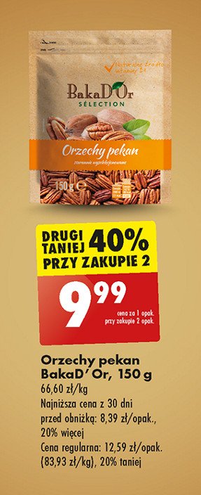 Orzechy pekan Bakad'or promocja