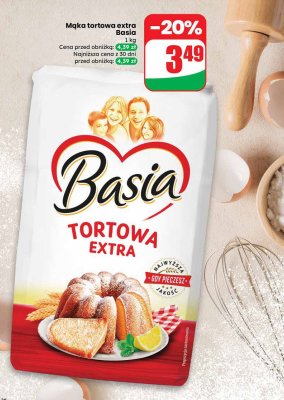 Mąka tortowa extra promocja w Dino
