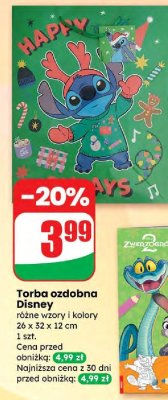 Torba ozdobna Disney promocja w Dino