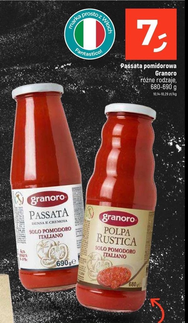 Passata pomidorowa GRANORO promocja