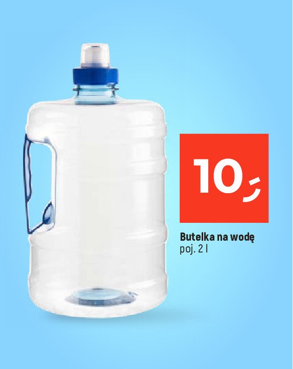 Butelka na wod臋 2 l promocja