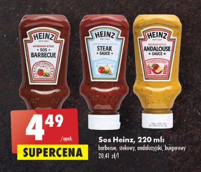 Sos andalouse Heinz promocja