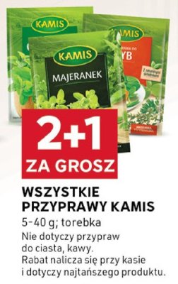 Wszystkie przyprawy Kamis promocja w Stokrotka