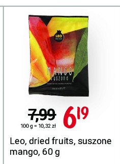 Mango suszone Leo dried fruits promocja