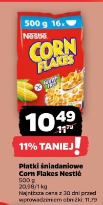 Płatki śniadaniowe Corn Flakes  promocja w Netto