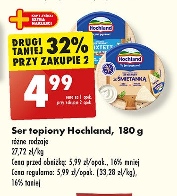 Ser topiony mixtett Hochland promocja