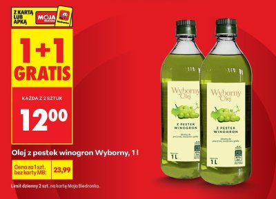 Olej promocja w Biedronka