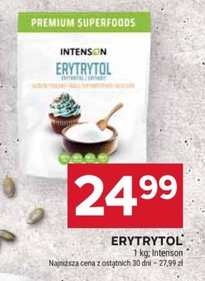 Erytrytol Intenson promocja w Stokrotka