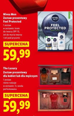 Zestaw prezentowy Feel Protected Nivea Men promocja w Lidl