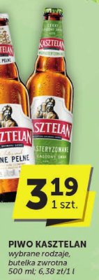 Piwo Kasztelan jasne pe艂ne promocja w Groszek
