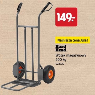 Wózek magazynowy Hard Head 200 kg promocja w Jula