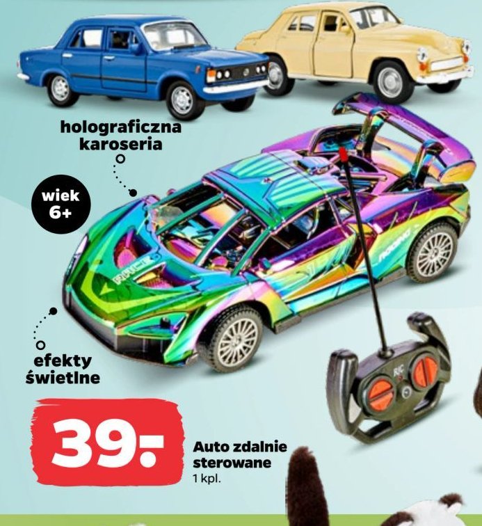 Auto zdalnie sterowane promocja w Netto