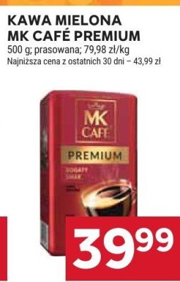 Kawa mielona MK Cafe Premium promocja w Stokrotka