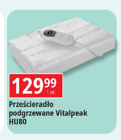 Prześcieradło podgrzewane up-hu80 Vitalpeak promocja