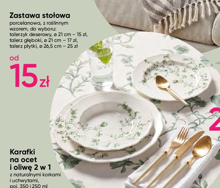 Talerz g艂臋boki 21 cm promocja