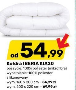 Kołdra IBERIA KIA20 200 x 220 cm promocja w Bricomarche