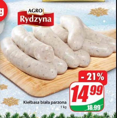 Kiełbasa biała parzona Agro rydzyna promocja