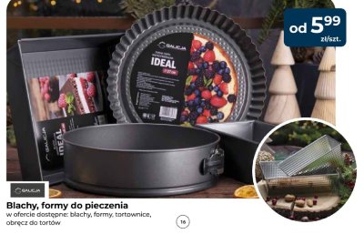 Blachy, formy do pieczenia Galicja promocja w PSB Mrówka