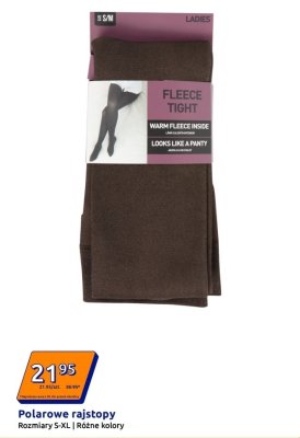 Rajstopy polarowe damskie r. S-XL promocja w Action