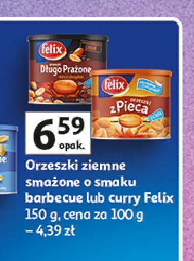 Orzeszki z pieca z solą Felix orzeszki promocja w Auchan
