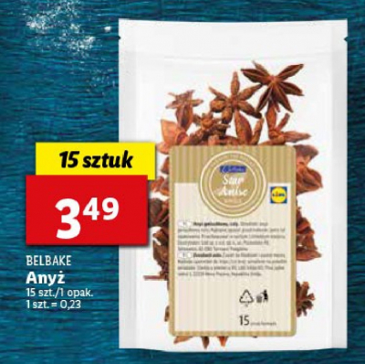 Anyż gwiazdzisty Belbake promocja