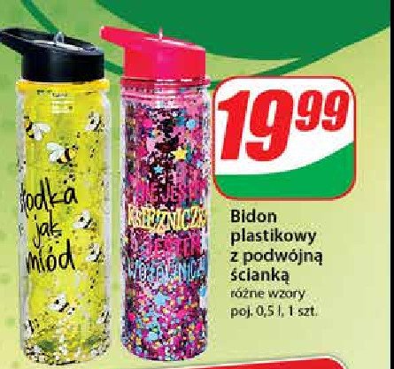 Bidon plastikowy 500 ml promocja