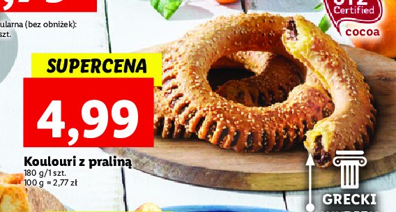 Koulouri z pralin膮 promocja