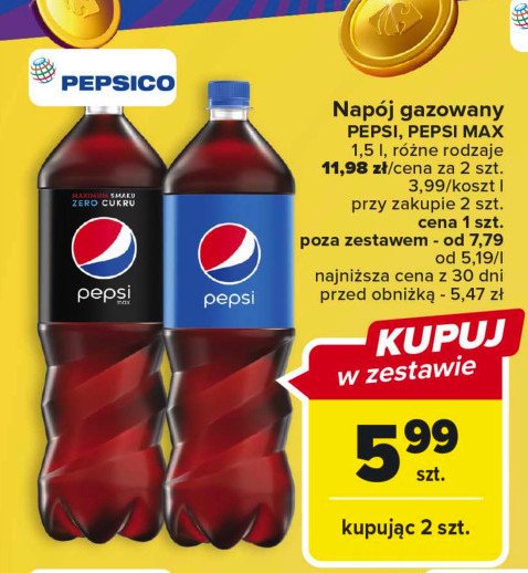 Napoj Pepsi twist promocja