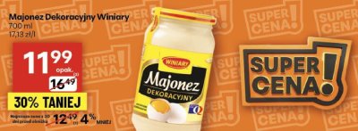 Majonez Dekoracyjny Winiary promocja w Delikatesy Centrum