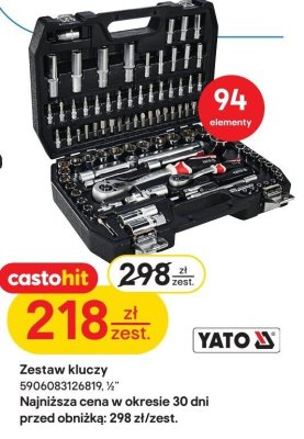 Zestaw kluczy Yato promocja w Castorama