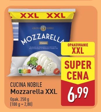 Ser mozzarella Cucina nobile promocja