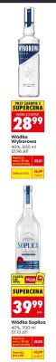 Wódka Wyborowa 40%, 500 ml promocja w Biedronka