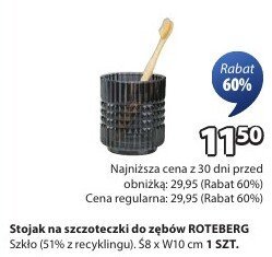 Stojak na szczoteczki do zębów KRONBORG ROTEBERG promocja w Jysk
