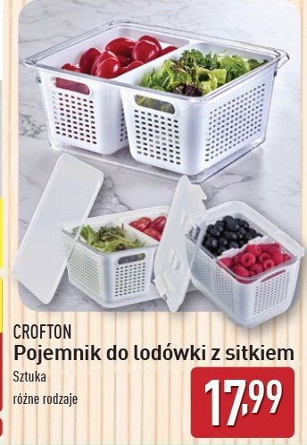 Pojemnik do przechowywania w lodówce Crofton promocja w Aldi