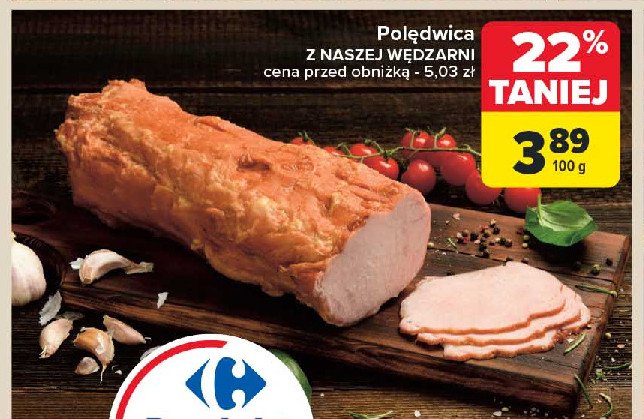 Polędwica Wędzarnia carrefour promocja