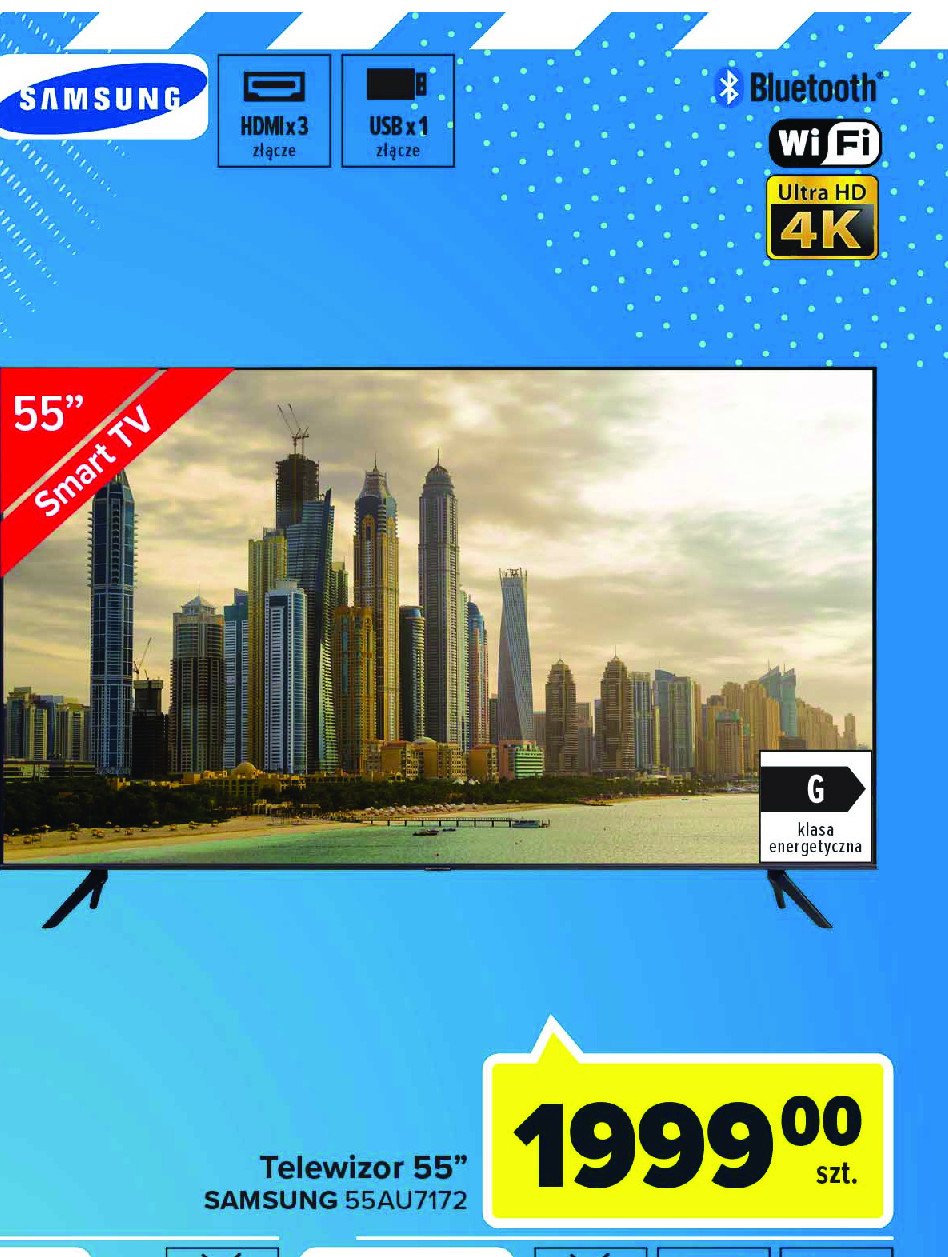 Telewizor ue55nu7172 Samsung promocja