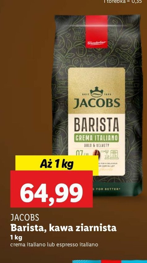 Kawa Jacobs barista editions espresso italiano promocja